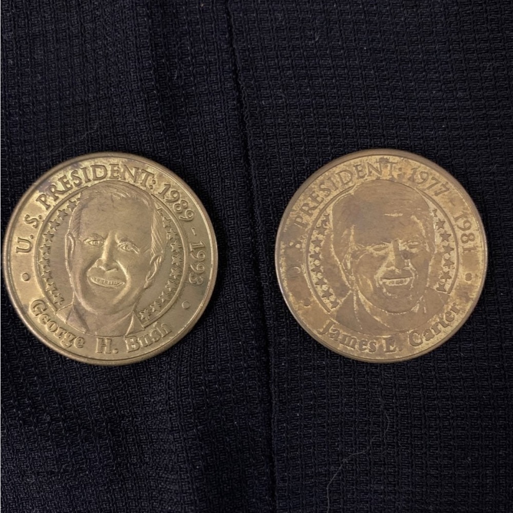 Presidential Sunoco Coins